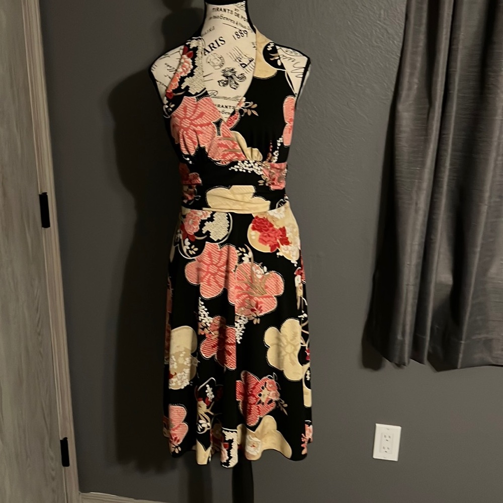 Bisou Bisou halter dress